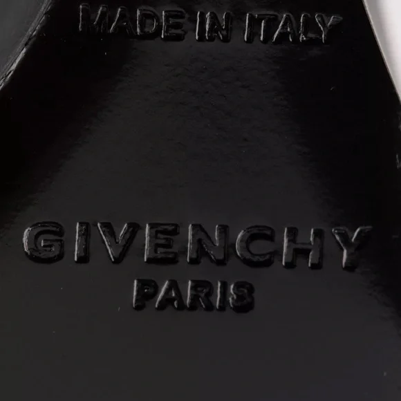 GIVENCHY Leather Wedge Heel Ankle Boots - Picture 7 of 7